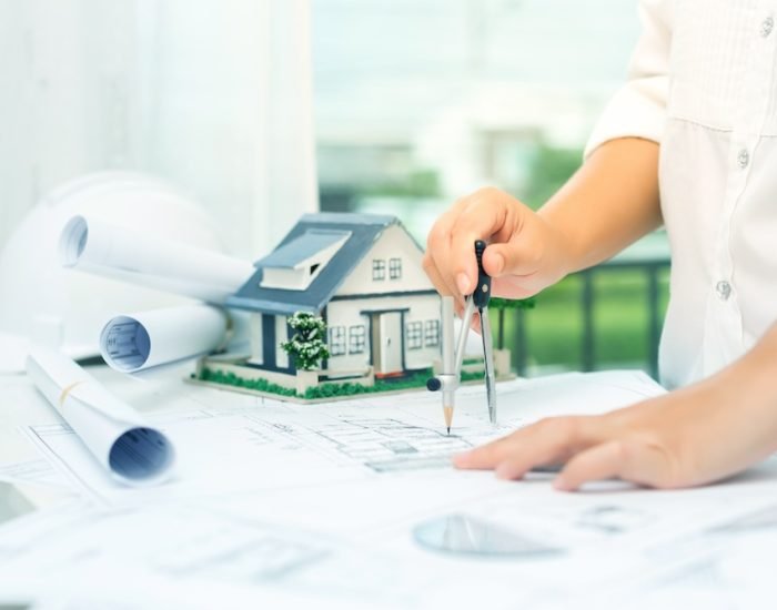 construction concept. engineering tools